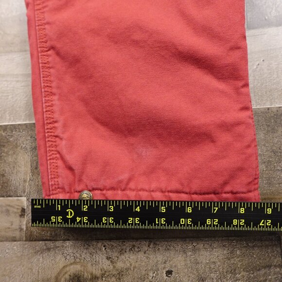 Berne Insulated Bib Overalls Women’s 2X Red Winter Workwear - Picture 11 of 16